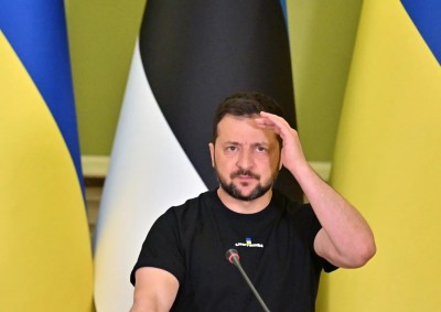 El presidente ucraniano, Volodymyr Zelensky