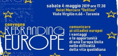 A Taranto il convegno “Rebranding Europe”