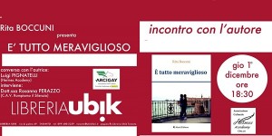 Taranto -  Alla Ubik il romanzo di esordio di Rita Boccuni