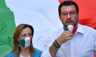 Meloni sfida a Salvini a votare un ordine del giorno contro il coprifuoco