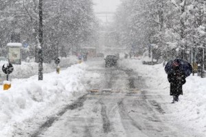 Tempesta di neve e gelo in Abruzzo, in 90mila senza elettricità