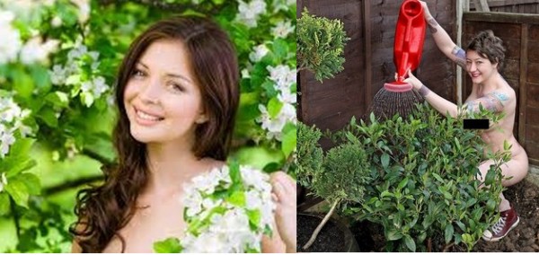 Ecco il World Naked Gardening Day: tutti nudi nei giardini