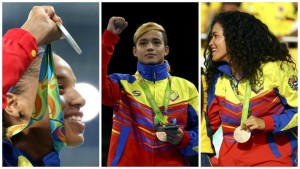 Venezuela sumó tres medallas y nueve diplomas en Rio 2016