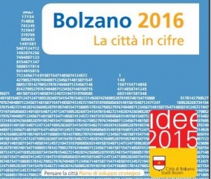 Pubblicazione Bolzano 2016 - La città in cifre