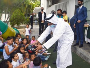 Qatar Charity donó 10.000 kilos de leche infantil a Hogares Bambi de Venezuela