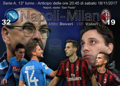 Napoli defiende la punta ante Milan