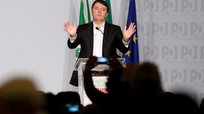 Matteo Renzi dimite como líder del Partido Demócrata