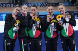 Bronzo delle farfalle nella ginnastica ritmica, 40ma medaglia per l&#039;Italia decima a Tokyo 2020