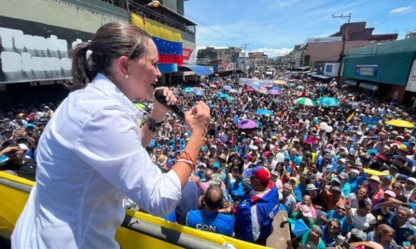 María Corina Machado, líder y candidata presidencial de la oposición venezolana