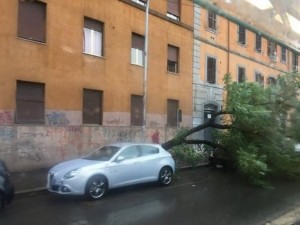 Due uomini colpiti da fulmine a Roma, sono gravi