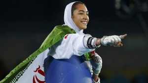 Kimia Alizadeh Zenoorin prima donna iraniana a vincere una medaglia