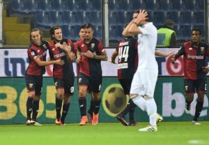 Genoa spegne i sogni del Milan, 3-0 con Pavoletti show