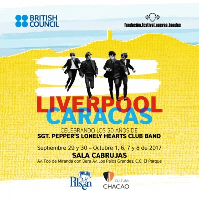 Liverpool-Caracas celebra 50 años de Sgt. Peppers  en la Sala Cabrujas de LPG