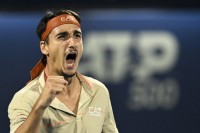 Il tennista italiano  27enne torinese, Lorenzo Sonego