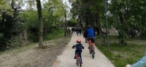 Pordenone -  Aperta la nuova ciclabile dei parchi