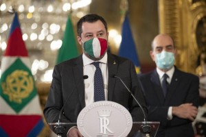 Crisi governo, Salvini: &quot;Chiesto a Mattarella di andare al voto&quot;