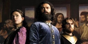 Leonardo la serie televisiva di Rai 1 ideata da Frank Spotnitz e Steve Thompson, con Aidan Turner  e Matilda De Angelis