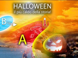 Meteo impazzito, sarà l&#039;Halloween più caldo della storia