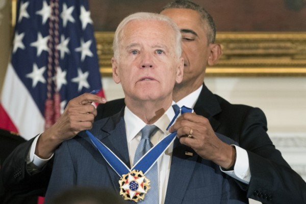 Obama surprises Biden with presidential medal of freedom