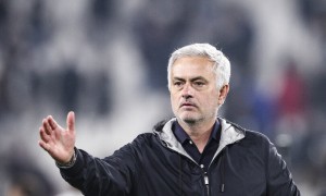 El entrenador de la Roma, José Mourinho.