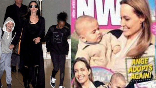 Angelina Jolie adopta otro hijo