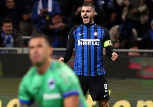 Mauro Icardi, artífice del triiunfo nerazzurro