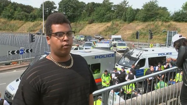 Black Lives Matter protests disrupt the UK