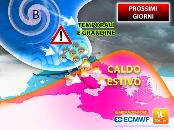 Torna l&#039;estate, ma per poco: punte anche di 38 gradi, ecco dove