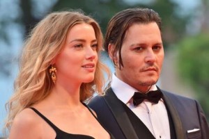 Johnny Depp e l&#039;ex moglie Amber Heard 