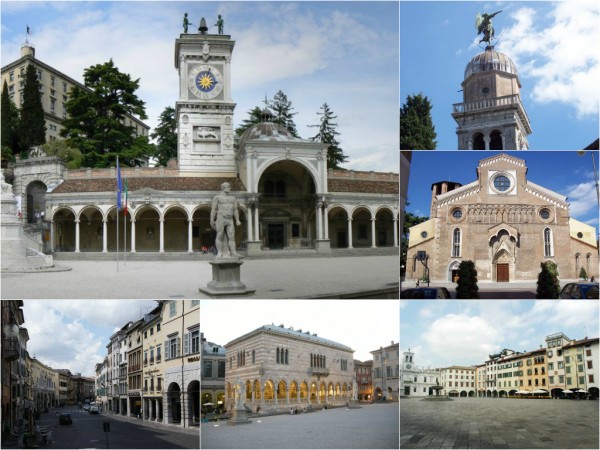Udine ciudades medievales típicas