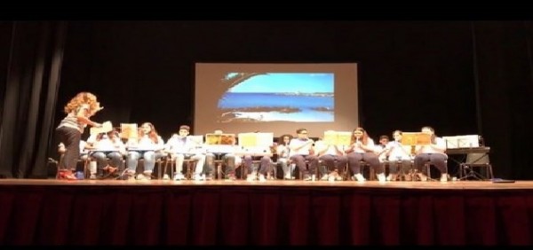 Taranto - Ist Comp. Galileo Galilei con l&#039;orchestra di Istituto al Festival Nazionale  «Ragazzi in Gamba»