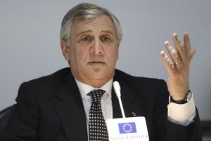 Antonio Tajani, presidente del Parlamento Europeo 