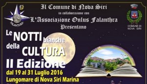 Falanthra presenta la Seconda Edizione de “Le Notti Bianche Della Cultura”