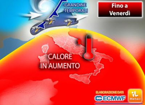Meteo, venerdì arriva il maltempo: ecco dove
