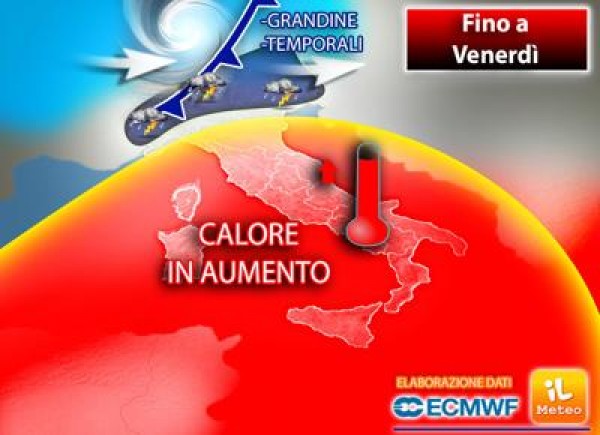 Meteo, venerdì arriva il maltempo: ecco dove