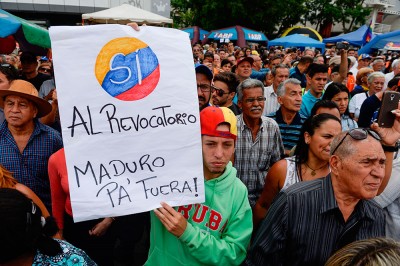 Venezuela la presión popular puede ser la opción para que revocatorio se realice en 2016