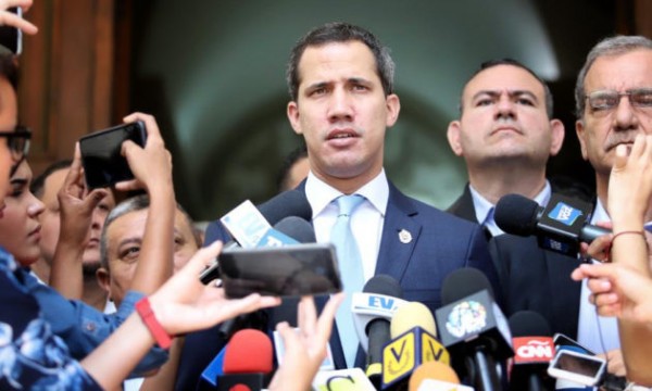 Guaidó sobre medidas de EEUU: Esto no va en contra de Venezuela, sino en contra del régimen usurpador