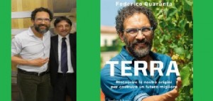 Il “cantastorie” Federico Quaranta a Lecce per il suo nuovo libro “terra” insieme al senatore Dario Stefàno