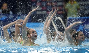 Atlete ucraine, nuoto sincronizzato
