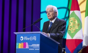 Il Capo dello Stato Sergio Mattarella  al Meeting di Rimini