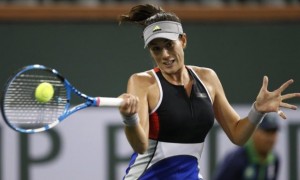 Garbiñe Muguruza cae en Indian Wells