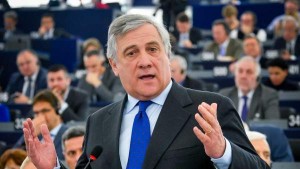 El presidente del Parlamento Europeo, Antonio Tajani (PPE)