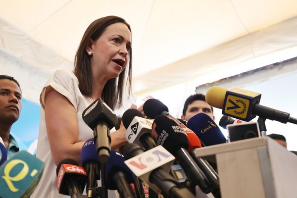 Maria Corina Machado leader dell&#039;opposizione venezuelana