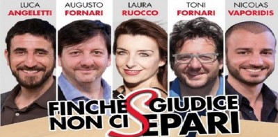 Roma - «Finché giudice non ci separi» regia di Augusto Fornari dal 30 novembre al 10 dicembre al Teatro Vittoria