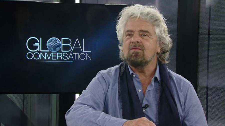 Beppe Grillo ad Euronews: &quot;I dilettanti stanno conquistando il mondo, e il M5S sarà presto al governo&quot;