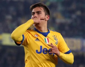 Juventus festeja por Dybala