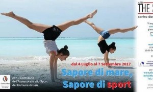 Bari - “Sapore di mare, sapore di sport”: a Torre Quetta ginnastica e danza con l&#039;asd The Studio