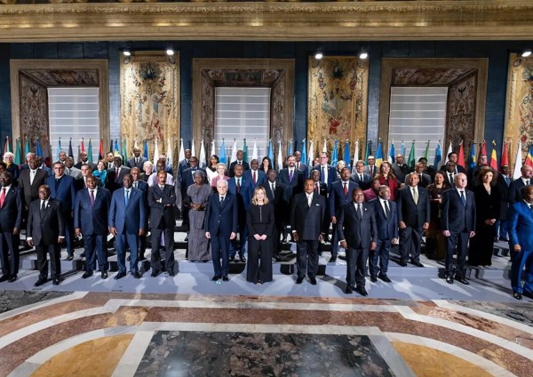 cena al Quirinale il vertice Italia-Africa