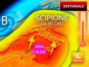 Da domenica anticiclone Scipione da record, sembrerà estate