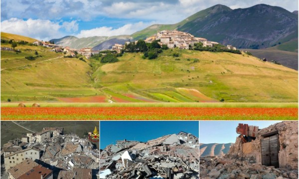 Castelluccio di Norcia come era